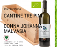 Relatiegeschenk - 1 fles  Tre Pini Donna Johanna